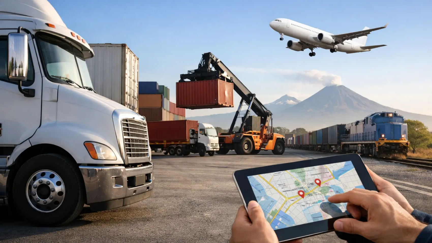 Plataforma de transporte de carga en México