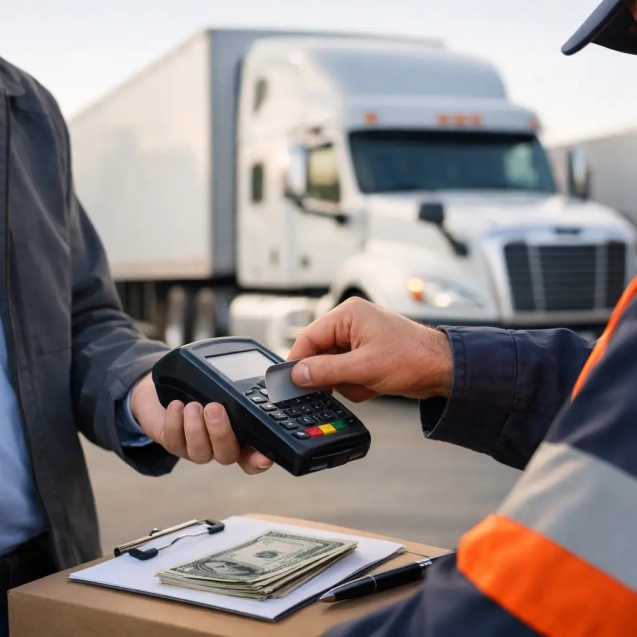 Pagos seguros a transportistas sin fricción