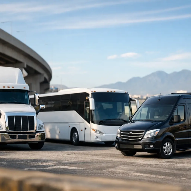 Transporte terrestre para empresas en México