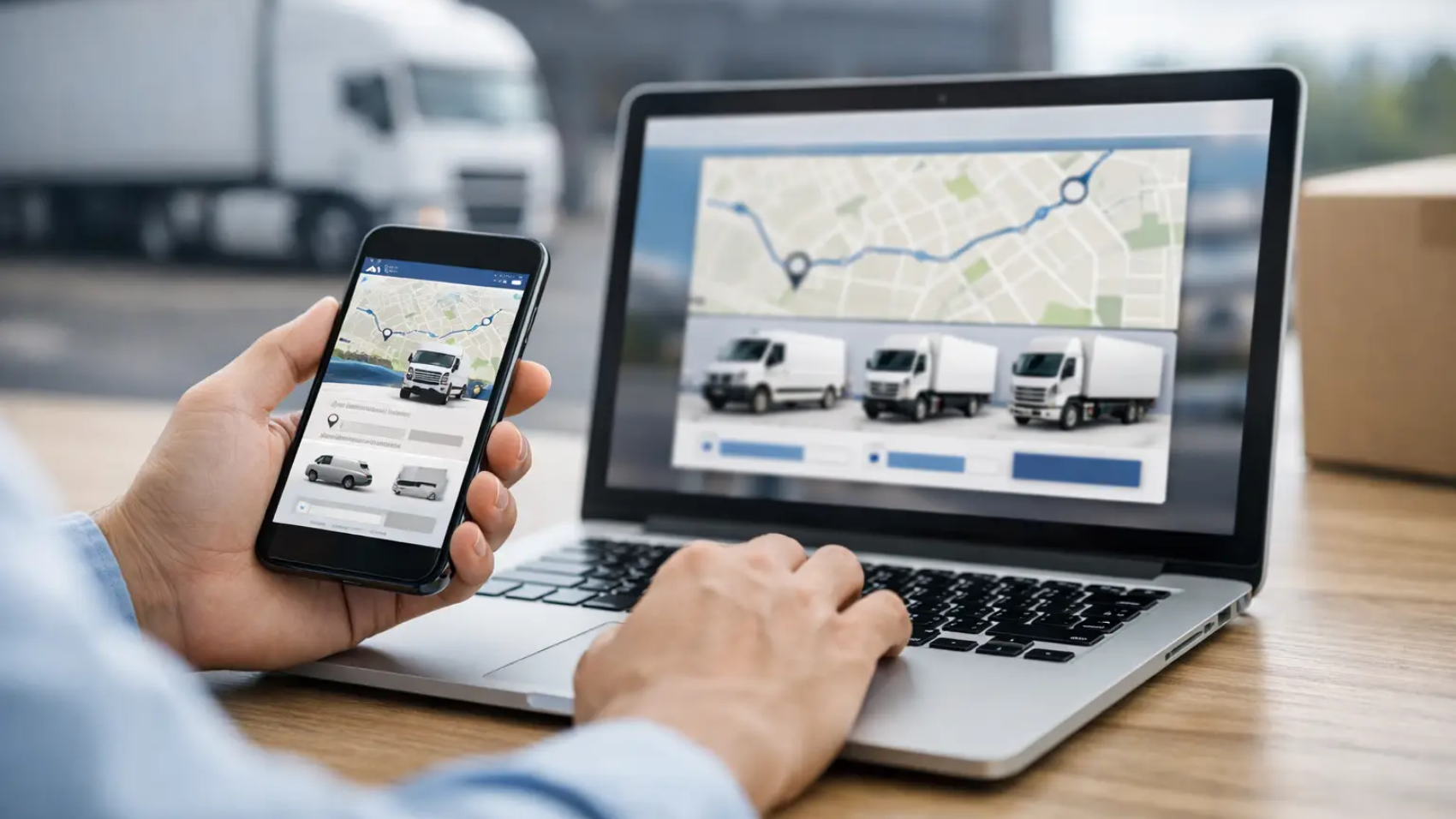 Cotización instantánea de transporte sin llamadas