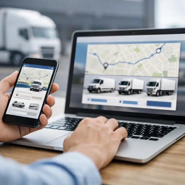 Cotización instantánea de transporte sin llamadas