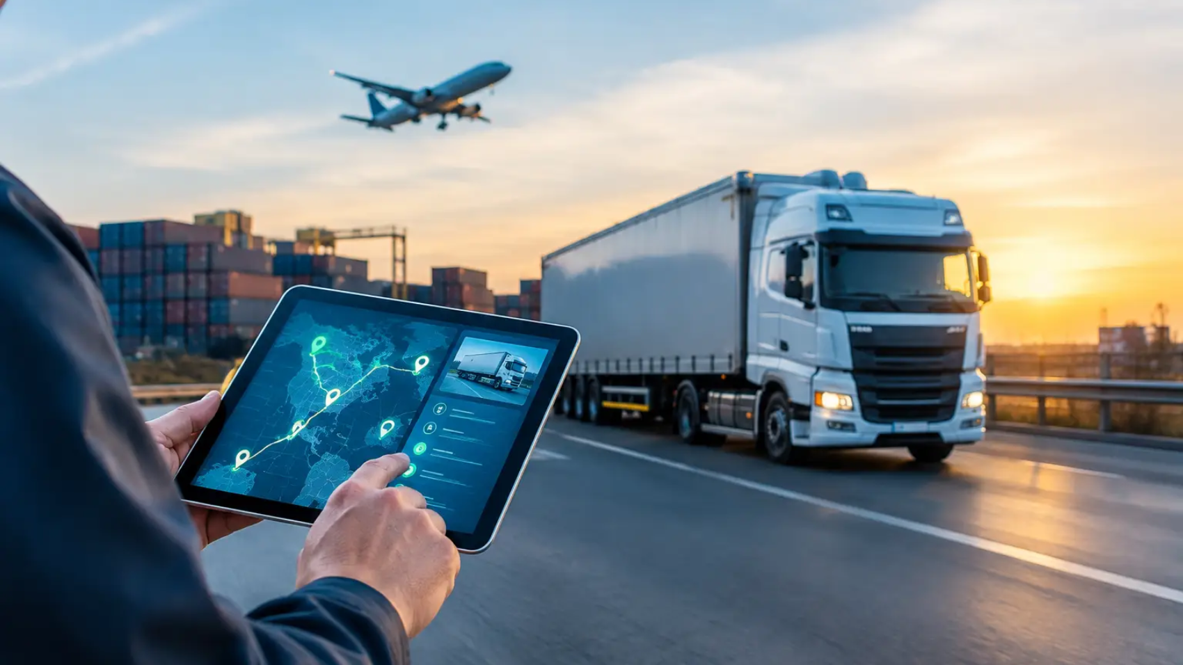 Transporte inteligente: control real para tu carga